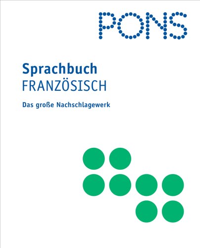 Beispielbild fr PONS Sprachbuch. Franzsisch. Das groe Nachschlagewerk zum Verkauf von medimops