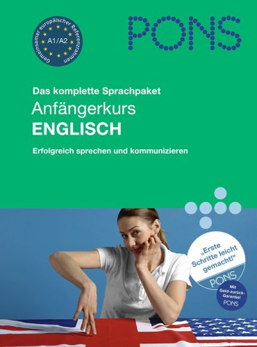 Beispielbild fr PONS Anfnger-Sprachkurs Englisch, Das komplette Sprachpaket zum Verkauf von medimops