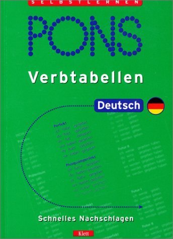 9783125608436: PONS Verbtabellen, Deutsch