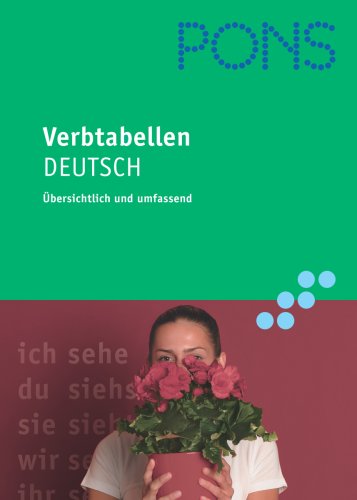 Stock image for PONS Verbtabellen Deutsch for sale by WorldofBooks