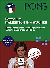 Beispielbild fr PONS Power-Sprachkurs Italienisch in 4 Wochen. Buch und 2 CDs zum Verkauf von medimops
