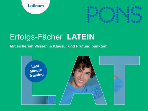 Stock image for PONS Latinum / Latein. Erfolgs-Fcher Latein. Mit sicherem Wissen in Klausur und Prfung punkten. Softcover for sale by Deichkieker Bcherkiste
