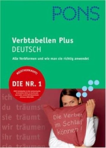 Beispielbild fr PONS Verbtabellen Deutsch:  bersichtlich und umfassend zum Verkauf von WorldofBooks