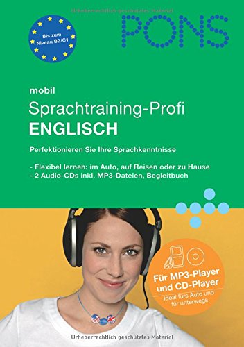 9783125613737: PONS mobil Sprachtraining-Profi Englisch. 2 MP3-CD. Das perfekte Sprachtraining fr unterwegs