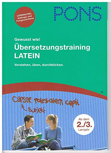 Stock image for PONS Gewusst wie! �bersetzungstraining Latein for sale by Wonder Book