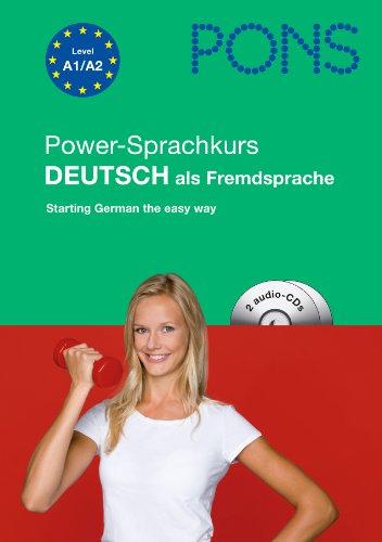 Imagen de archivo de Pons German Series: Pons Power-Sprachkurs Deutsch Als Fremdsprache - Book & 2 Cds a la venta por WorldofBooks