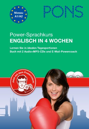 Beispielbild fr PONS Power-Sprachkurs Englisch in 4 Wochen: Lernen Sie in idealen Tagesportionen zum Verkauf von medimops