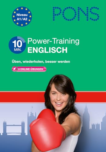 Beispielbild fr PONS 10-Minuten-Power-Training Englisch: ben, wiederholen, besser werden mit online-bungen zum Verkauf von medimops