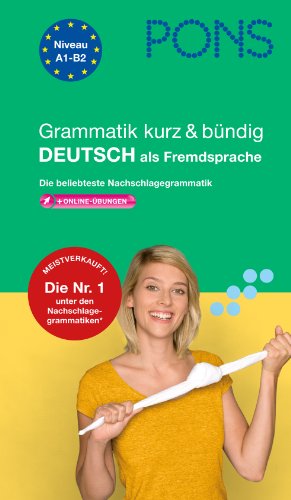 Beispielbild fr PONS Grammatik kurz & bndig Deutsch als Fremdsprache zum Verkauf von medimops