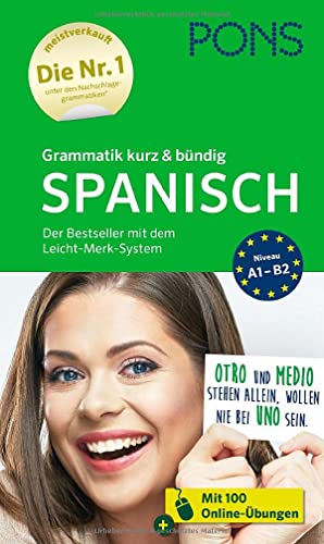 9783125620759: PONS Grammatik kurz & bndig Spanisch: Der Bestseller mit dem Leicht-Merk-System