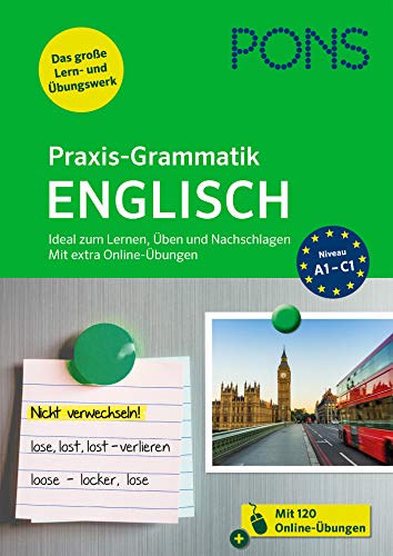 Beispielbild fr PONS Praxis-Grammatik Englisch: Ideal zum Lernen, ben und Nachschlagen. Mit extra Online-bungen zum Verkauf von medimops