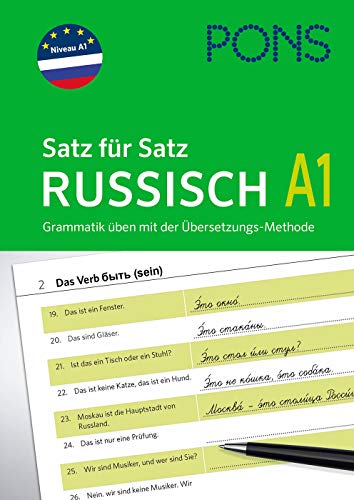 Beispielbild fr PONS Satz fr Satz Grammatik Russisch - Grammatik ben mit der bersetzungs-Methode zum Verkauf von medimops