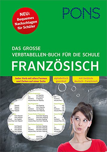 9783125625419: PONS Das groe Verbtabellen-Buch fr die Schule Franzsisch