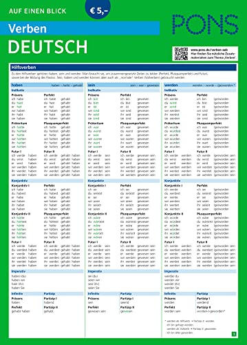 9783125626676: Pons German series: Pons Verben auf einen Blick: 20