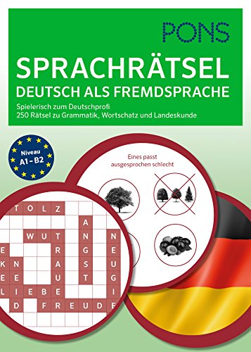 Beispielbild fr PONS 250 Rtsel Deutsch als Fremdsprache: Fit durch Rtsel-bungen mit dem Quiz-Block zu Grammatik, Wortschatz und Landeskunde zum Verkauf von medimops