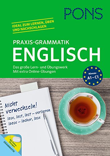 9783125627925: PONS Praxis-Grammatik Englisch: Das groe Lern- und bungswerk. Mit extra Online-bungen