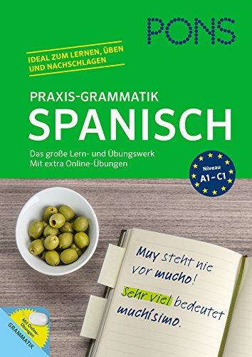 9783125627949: PONS Praxis-Grammatik Spanisch: Das groe Lern- und bungswerk. Mit extra Online-bungswerk