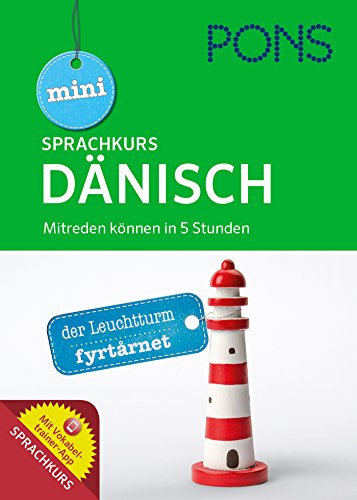 9783125628083: PONS mini Sprachkurs Dnisch: Mitreden knnen in 5 Stunden mit Vokabeltrainer-App