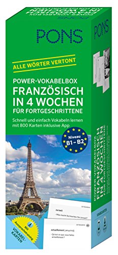 Beispielbild fr PONS Power-Vokabelbox Franzsisch in 4 Wochen fr Fortgeschrittene zum Verkauf von Blackwell's