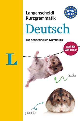 Beispielbild fr Langenscheidt grammars and study-aids: Langenscheidt Kurzgrammatik Deutsch (Langenscheidt Short Grammar) zum Verkauf von WorldofBooks