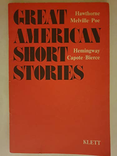 9783125771000: Great American Short Stories. (Lernmaterialien)