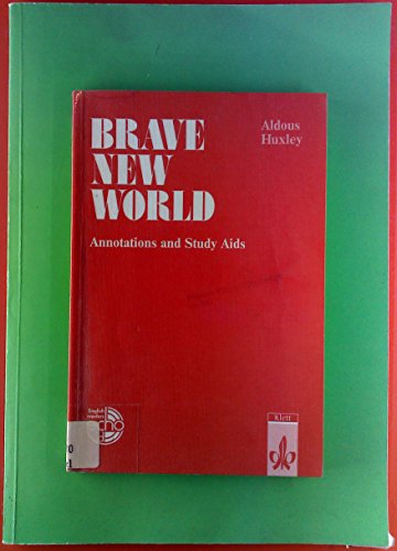 9783125776708: Brave New World. Annotations and Study Aids.