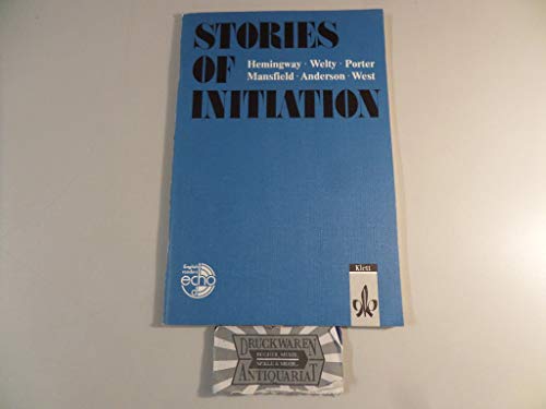 Stock image for Stories of Initiation for sale by medimops