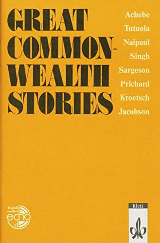 Great Commonwealth Stories. (Lernmaterialien) (9783125794405) by Achebe, Chinua; Tutuola, Amos; Naipaul, V. S.; Burghardt, Klaus