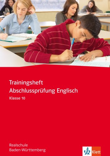 Beispielbild fr Red Line New - Trainingshefte: Trainingsheft Abschlussprfung Englisch. Klasse 10. Realschule. Baden-Wrttemberg zum Verkauf von medimops