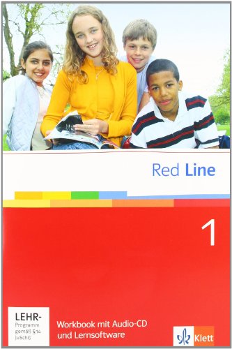 9783125812154: Red Line 1. Workbook mit CD und CD-ROM: Realschule. BW, HB, HE, HH, NI., NW, RP, SH, SL