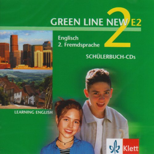 9783125818286: Green Line New E2 2. Audio CD: Englisch als 2. Fremdsprache an Gymnasien, mit Beginn in Klasse 5 oder 6