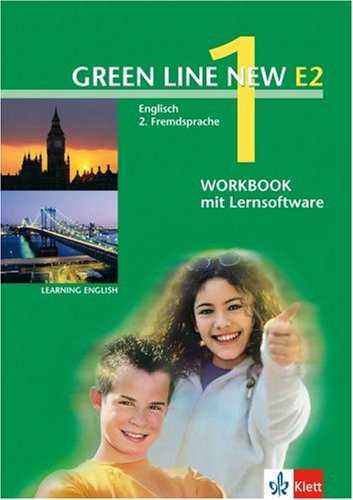 Stock image for Green Line NEW E2 Englisch Workbook mit Lernsoftware for sale by medimops