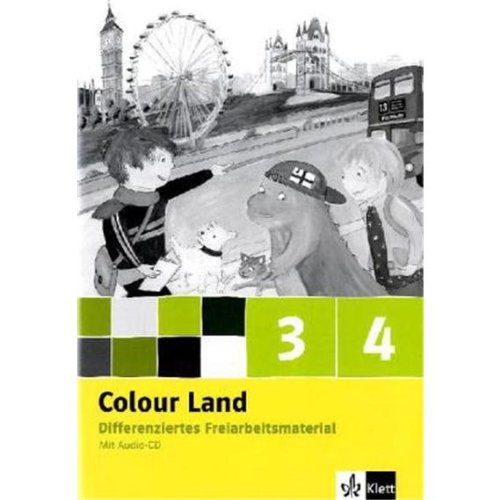 9783125877863: Colour Land ab Klasse 1 - Neubearbeitung. Band 3, 4. Ausgabe Baden-Wrttemberg, Berlin, Brandenburg, Rheinland-Pfalz / Teacher's Book mit Kopiervorlagen und Audio-CD