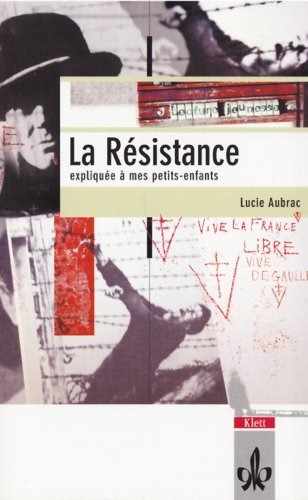 9783125921191: La Resistance expliquee a mes petits-enfants. Schullektre.