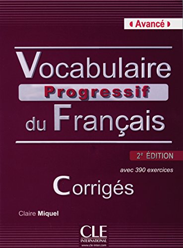 9783125953017: Vocabulaire progressif du franais - Niveau avanc, 2me dition, Corrigs