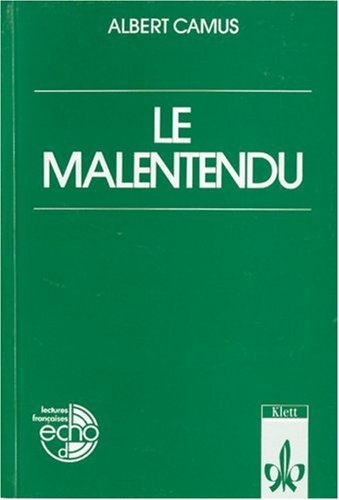 Stock image for Le Malentendu for sale by Versandantiquariat Felix Mcke