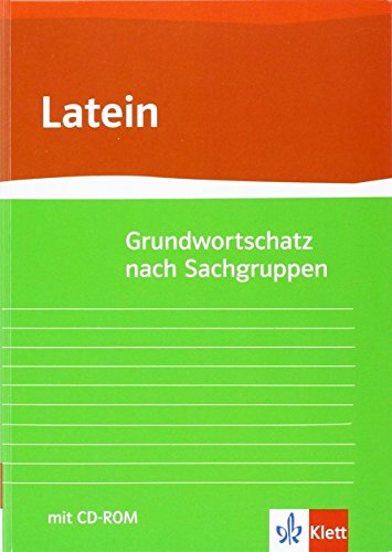 9783126041119: Grund- und Aufbauwortschatz Latein nach Sachgruppen