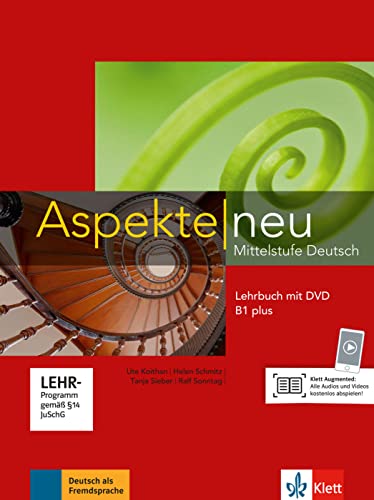 Stock image for Aspekte. Lehrbuch mit DVD B1+. Neubearbeitung: Mittelstufe Deutsch. Lehrbuch mit DVD (ALL NIVEAU ADULTE TVA 5,5%) (German Edition) for sale by SecondSale
