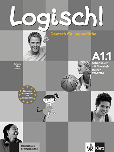 9783126051729: Logisch! a1, libro de ejercicios a1.1 + vokabeltrainer cd-rom: Arbeitsbuch A1.1 mit Vokabeltrainer CD-Rom