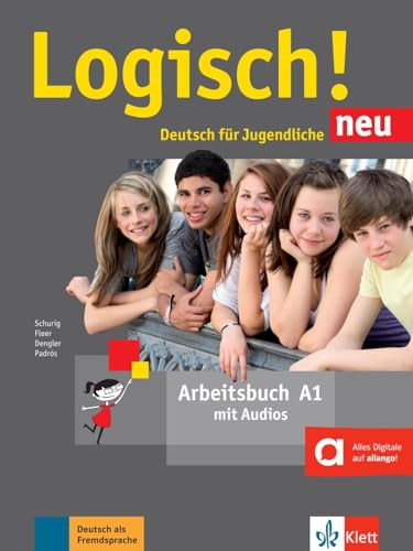 9783126052023: Logisch! neu a1, libro de ejercicios con audio online: Arbeitsbuch A1 + Audio-Online