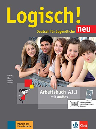 Stock image for Logisch! neu A1.1: Deutsch fr Jugendliche. Arbeitsbuch mit Audio-Dateien zum Download for sale by medimops