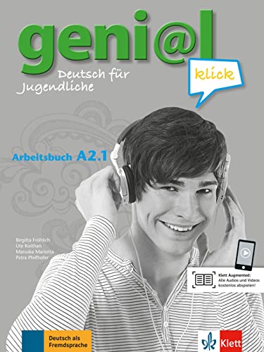 Imagen de archivo de geni@l klick A2.1 - Arbeitsbuch: Deutsch fr Jugendliche. Arbeitsbuch mit Audio-Dateien zum Download a la venta por Revaluation Books
