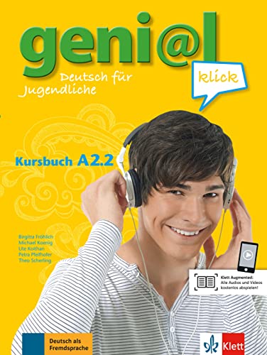 Beispielbild fr geni@l klick A2.2: Deutsch fr Jugendliche. Kursbuch mit Audio-Dateien zum Download zum Verkauf von medimops