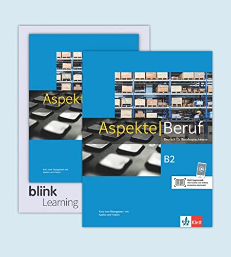 9783126053761: Aspekte Beruf B2 - Media Bundle BlinkLearning: Deutsch fr Berufssprachkurse. Kurs- und bungsbuch mit Audios inklusive Lizenzcode BlinkLearning (14 Monate)