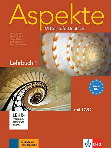 Stock image for Aspekte 1 (B1+) - Lehrbuch mit DVD: Mittelstufe Deutsch for sale by medimops