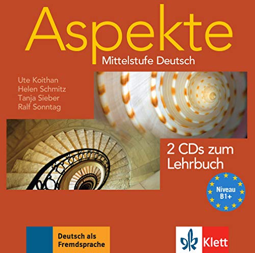 Stock image for Aspekte 1 (B1+) - 2 Audio-CDs zum Lehrbuch 1: Mittelstufe Deutsch for sale by medimops