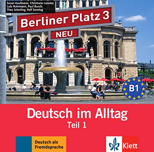 9783126060752: BERLINER PLATZ 3 NEU, CD PARTE 1: Audio-CD zum Lehrbuch 3 Teil 1 (SIN COLECCION)