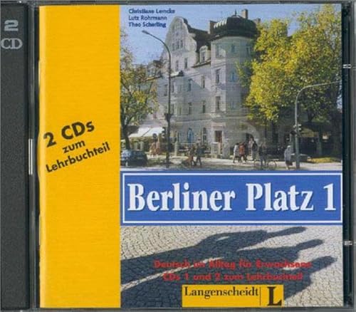 Imagen de archivo de Berliner Platz 1: Deutsch im Alltag fr Erwachsene. 2 Audio-CDs zum Lehrbuch a la venta por medimops