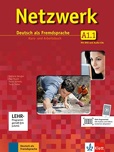 9783126061315: Netzwerk a1, libro del alumno y libro de ejercicios, parte 1 + cd + dvd