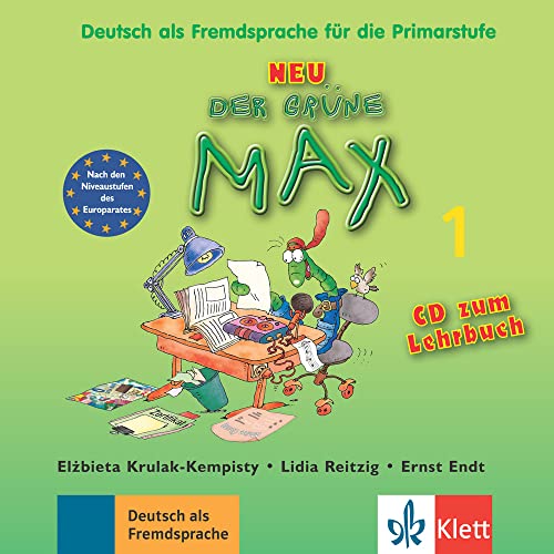 Imagen de archivo de Der grne Max NEU 1 Deutsch als Fremdsprache fr die Primarstufe. Audio-CD zum Lehrbuch a la venta por Buchpark